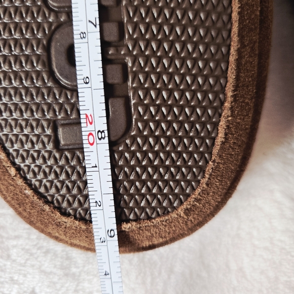 Lamo Sheepskin Moccasin Slippers brown US 5.5-6 - Picture 6 of 6